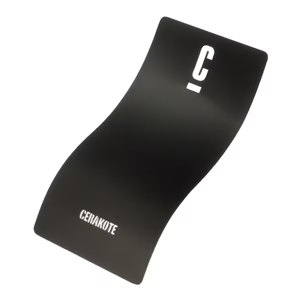 Cerakote Glacier Black (C-7600) swatch.